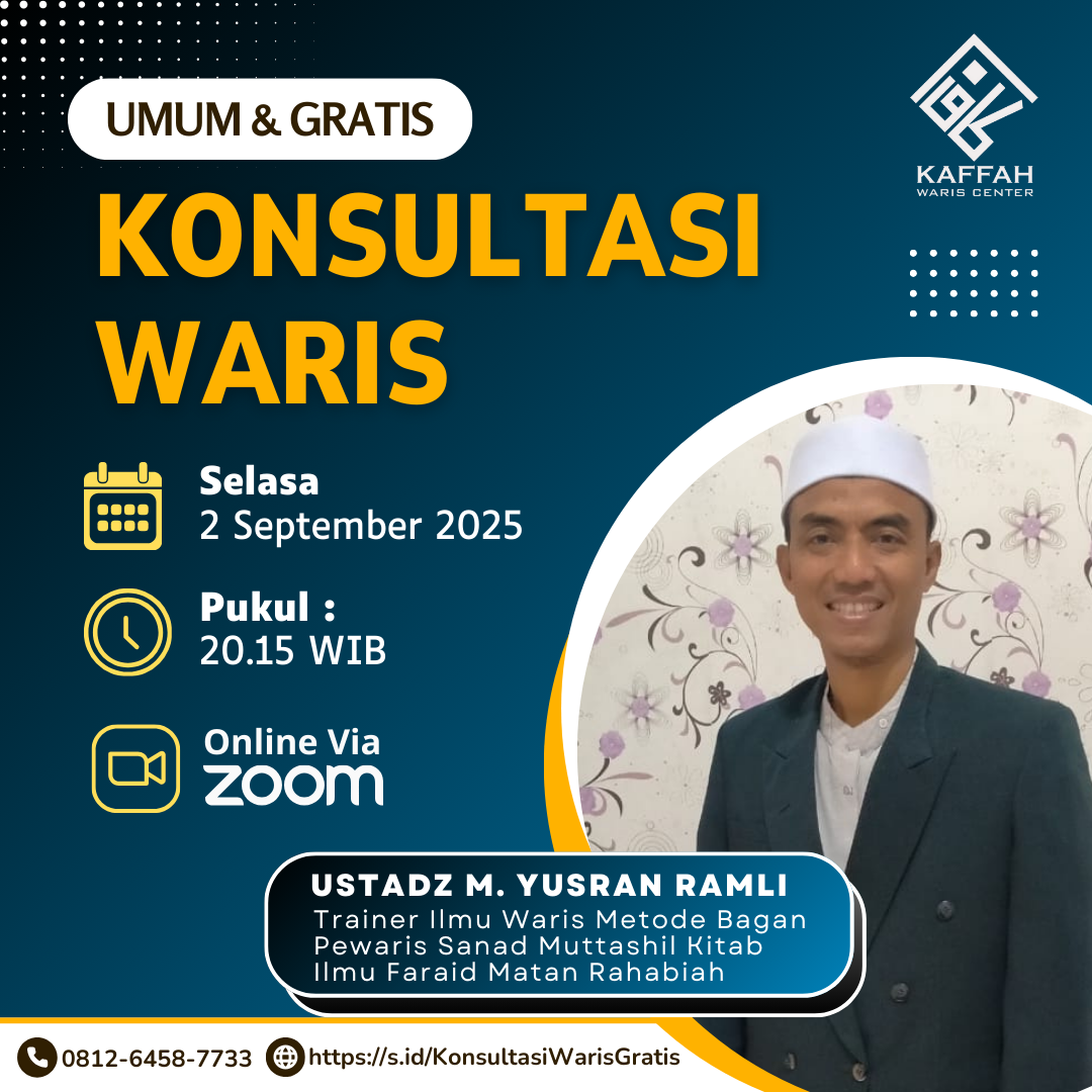 Konsultasi Waris Gratis September 2025
