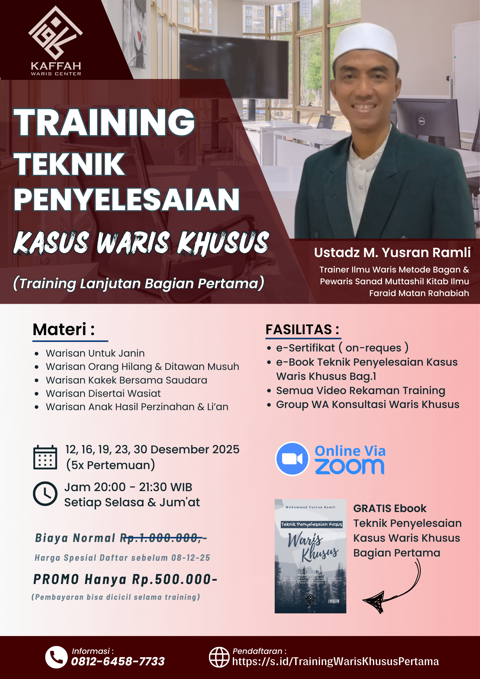 Training Waris Khusus Kedua Tahun 2025