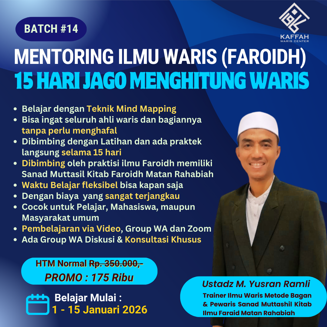 Mentoring Waris Januari 2026